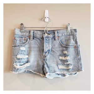 TNA Distressed Denim Short